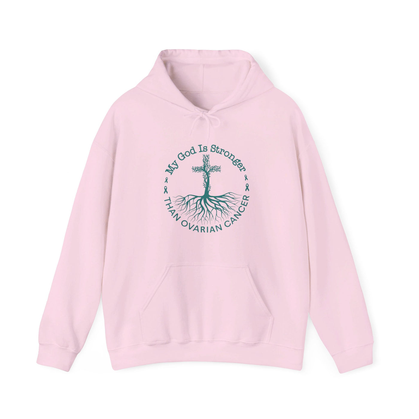 My God Is Stronger Hooded Sweatshirt