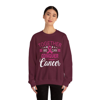 We Can Conquer Short Crewneck Sweatshirt