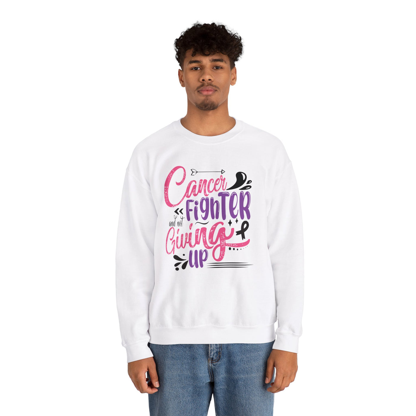 CANCER FIGHTER Crewneck Sweatshirt