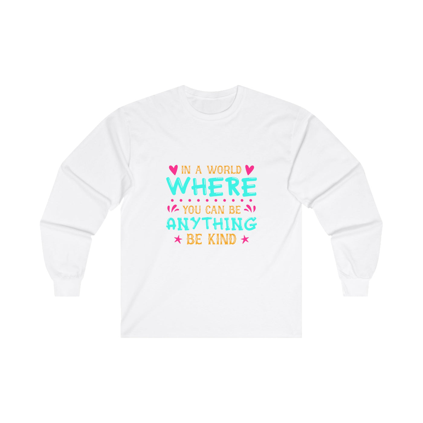 IN A WORLD Cotton Long Sleeve Tee