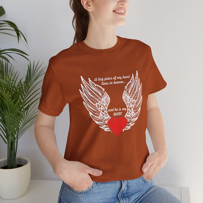 He is my dad Short Sleeve Tee