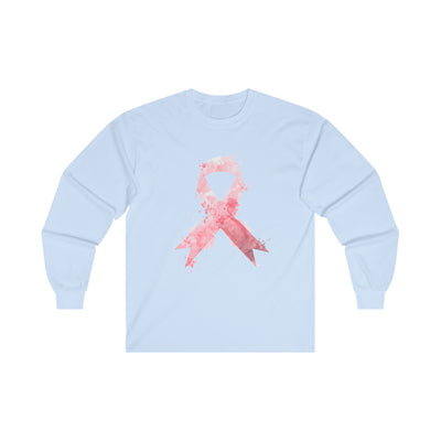 Hope Ribbon Long Sleeve Tee