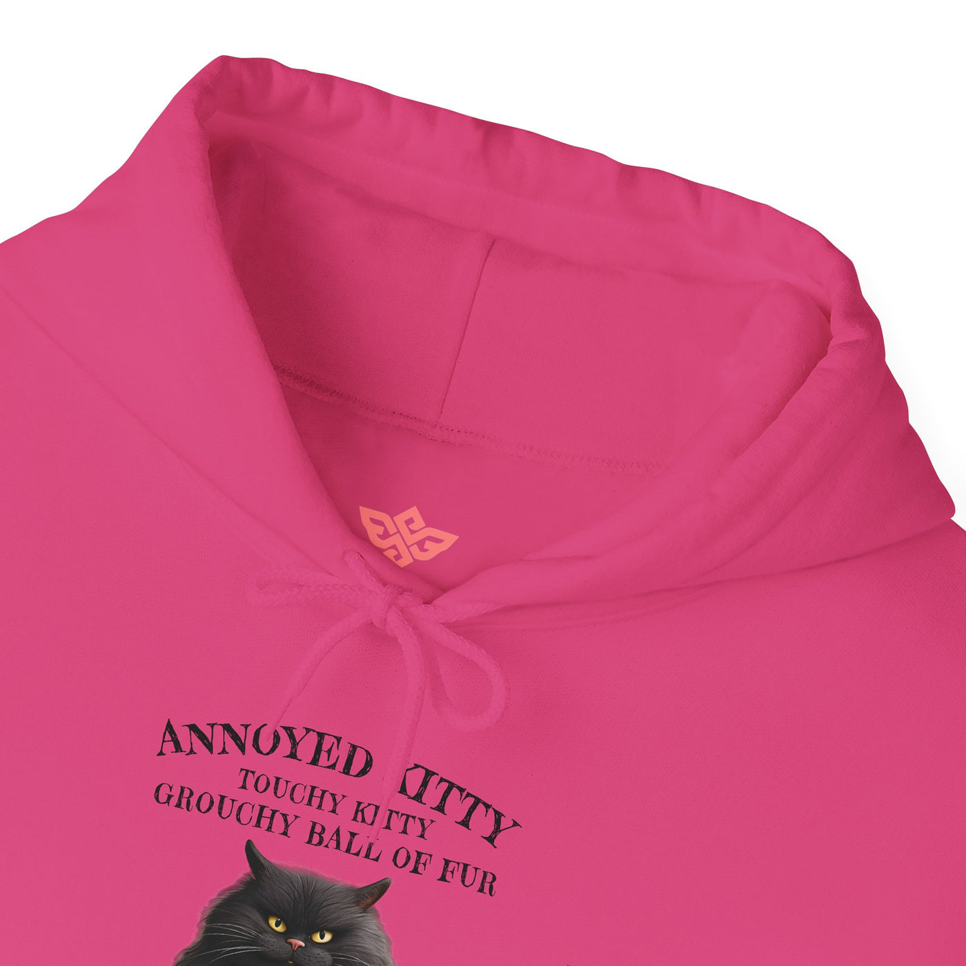 Annoyed Kitty Hooded Sweatshirt