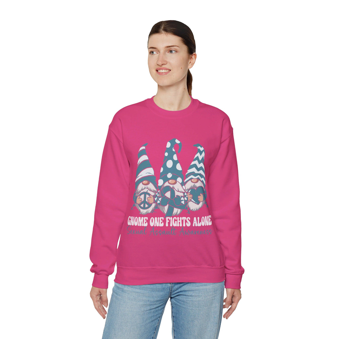 Sexual Assault Awareness Crewneck Sweatshirt