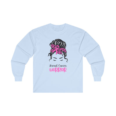 Breast Cancer Warrior Long Sleeve Tee