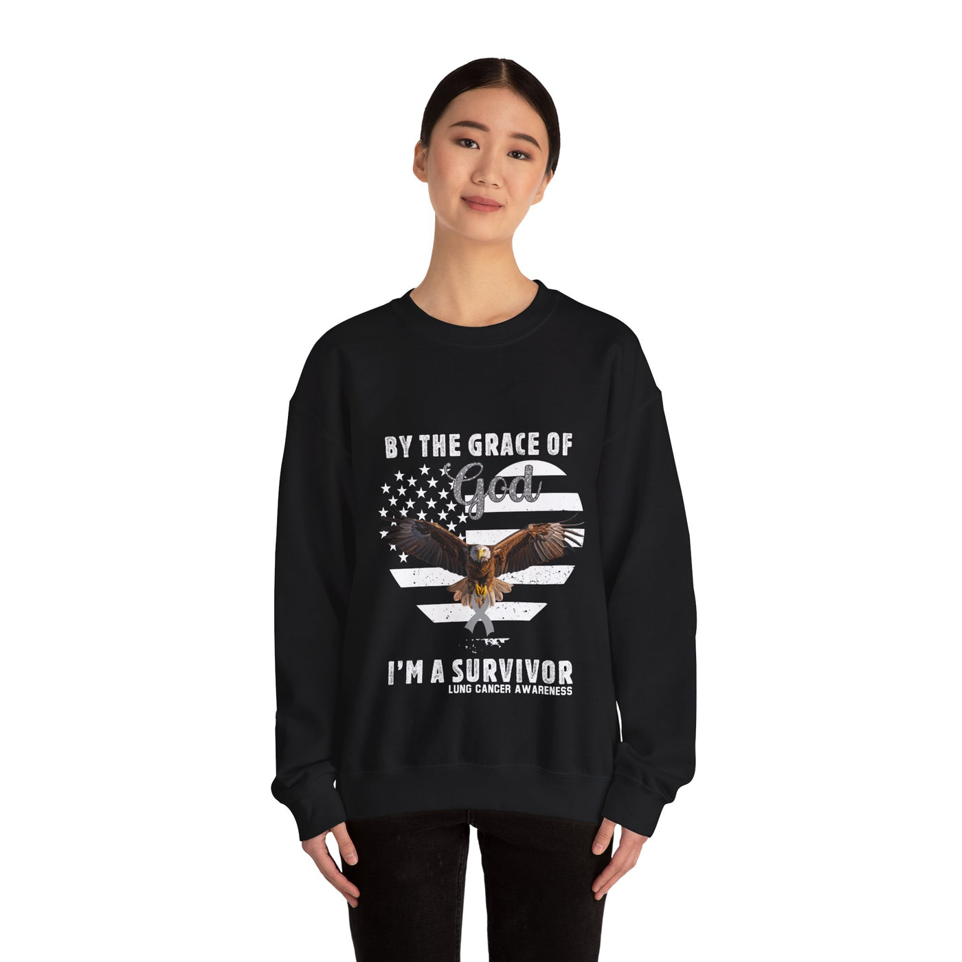 By The Grace Of God Crewneck Sweatshirt