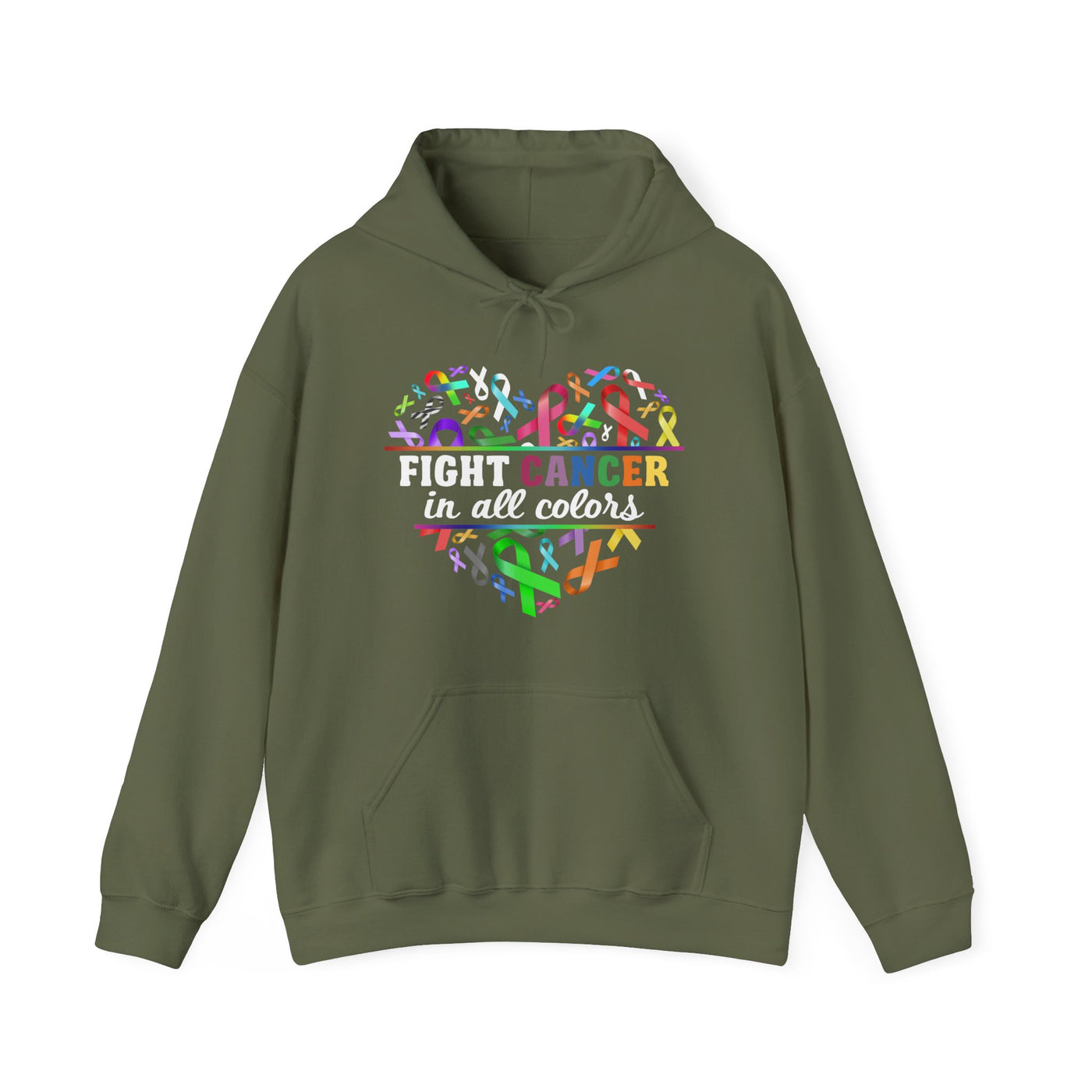 Fight in all colors Hooded Sweatshirt