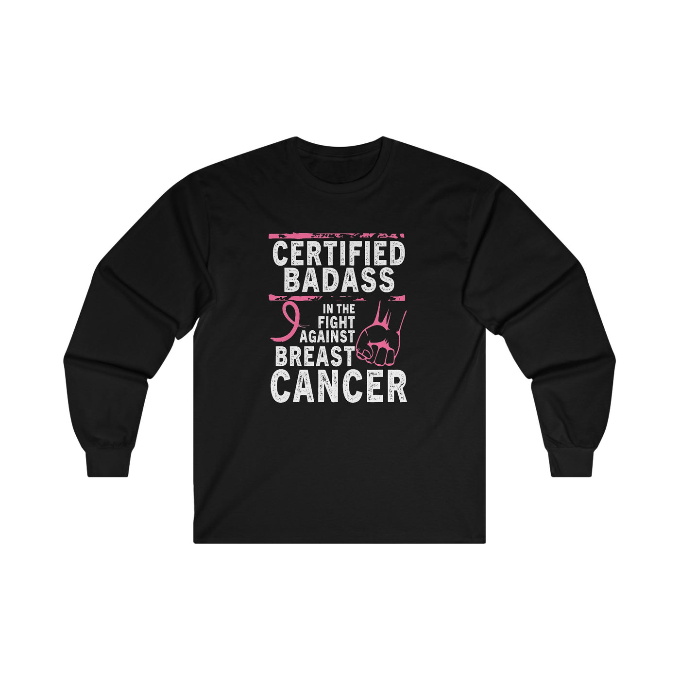 CERTIFIED BADASS Long Sleeve Tee