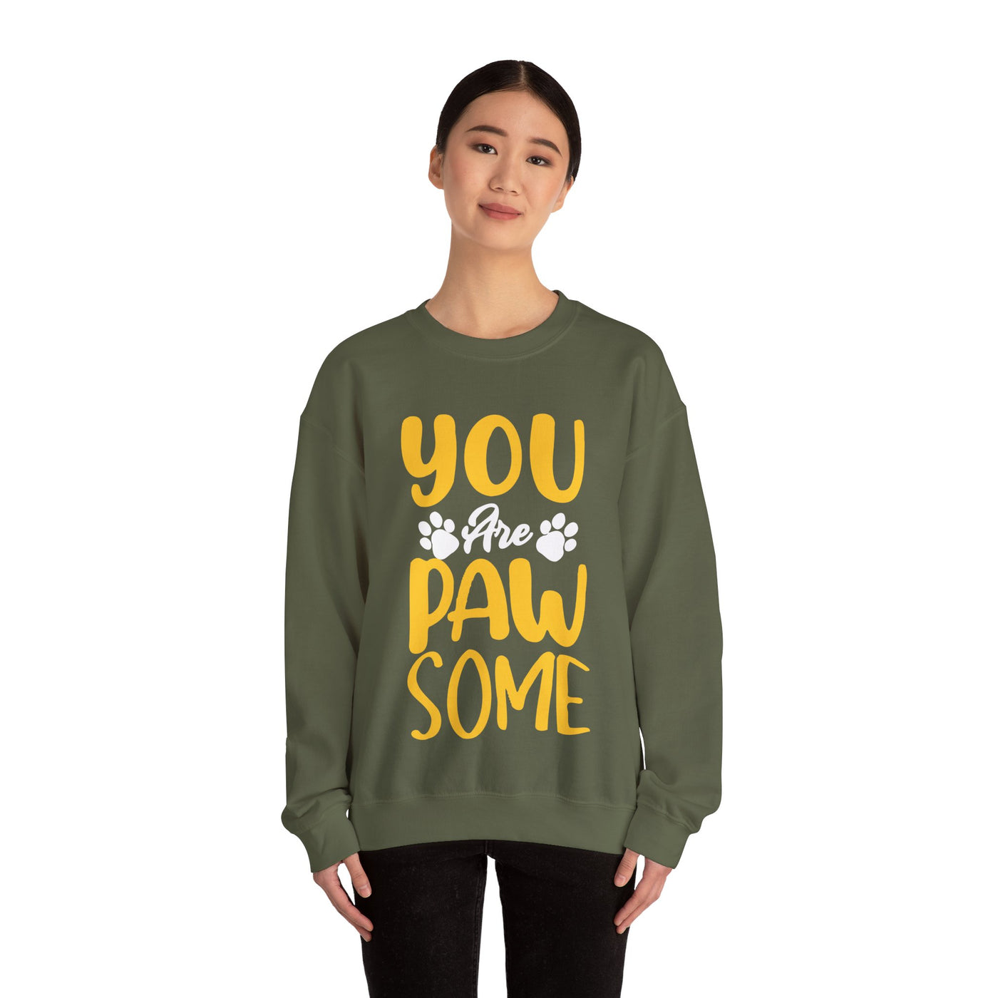 Cat Paw Crewneck Sweatshirt