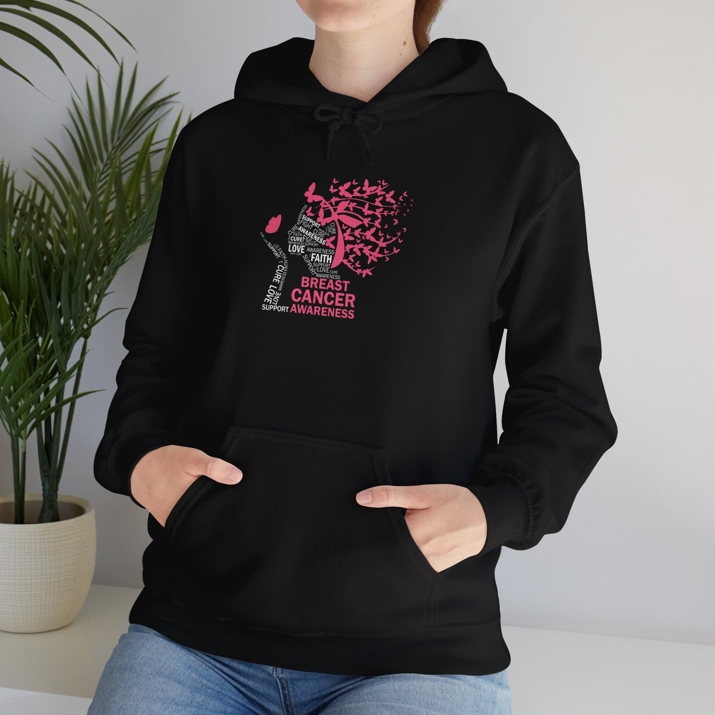 BREAST CANCER AWARENESS Hooded Sweatshirt