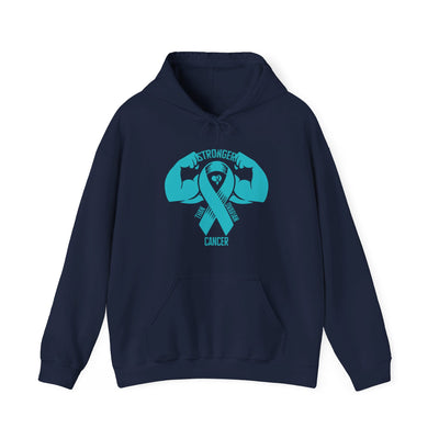 Stronger Than Ovarian Cancer Hooded Sweatshirt