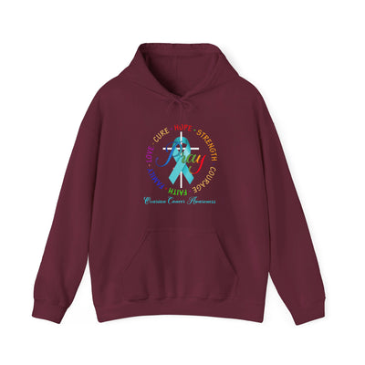 Ovarian Cancer Awareness Hooded Sweatshirt