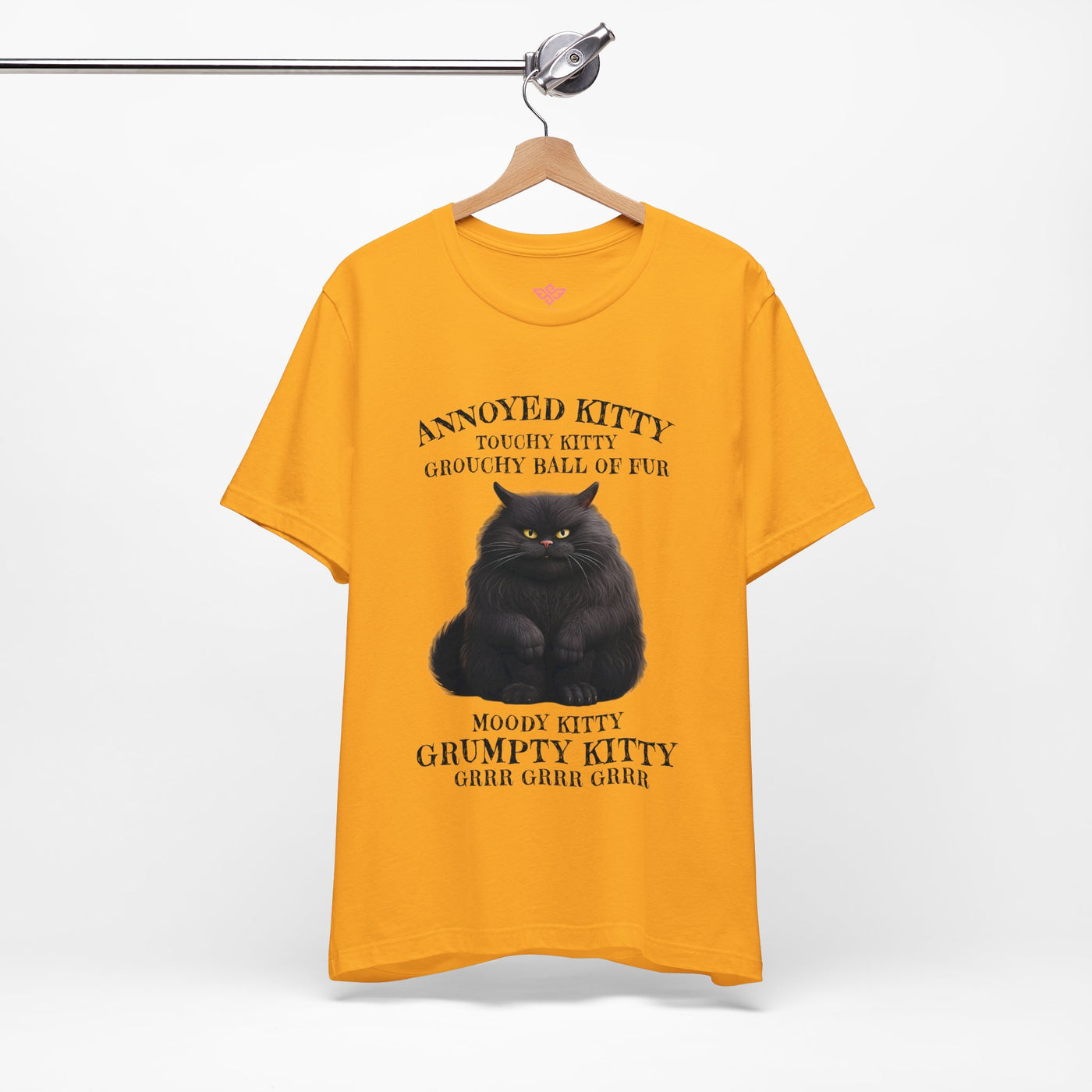 Annoyed Kitty Short Sleeve Tee