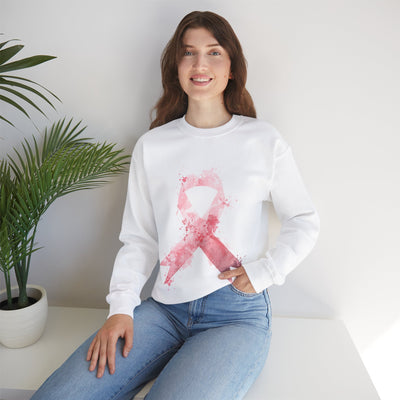 Hope Ribbon Crewneck Sweatshirt