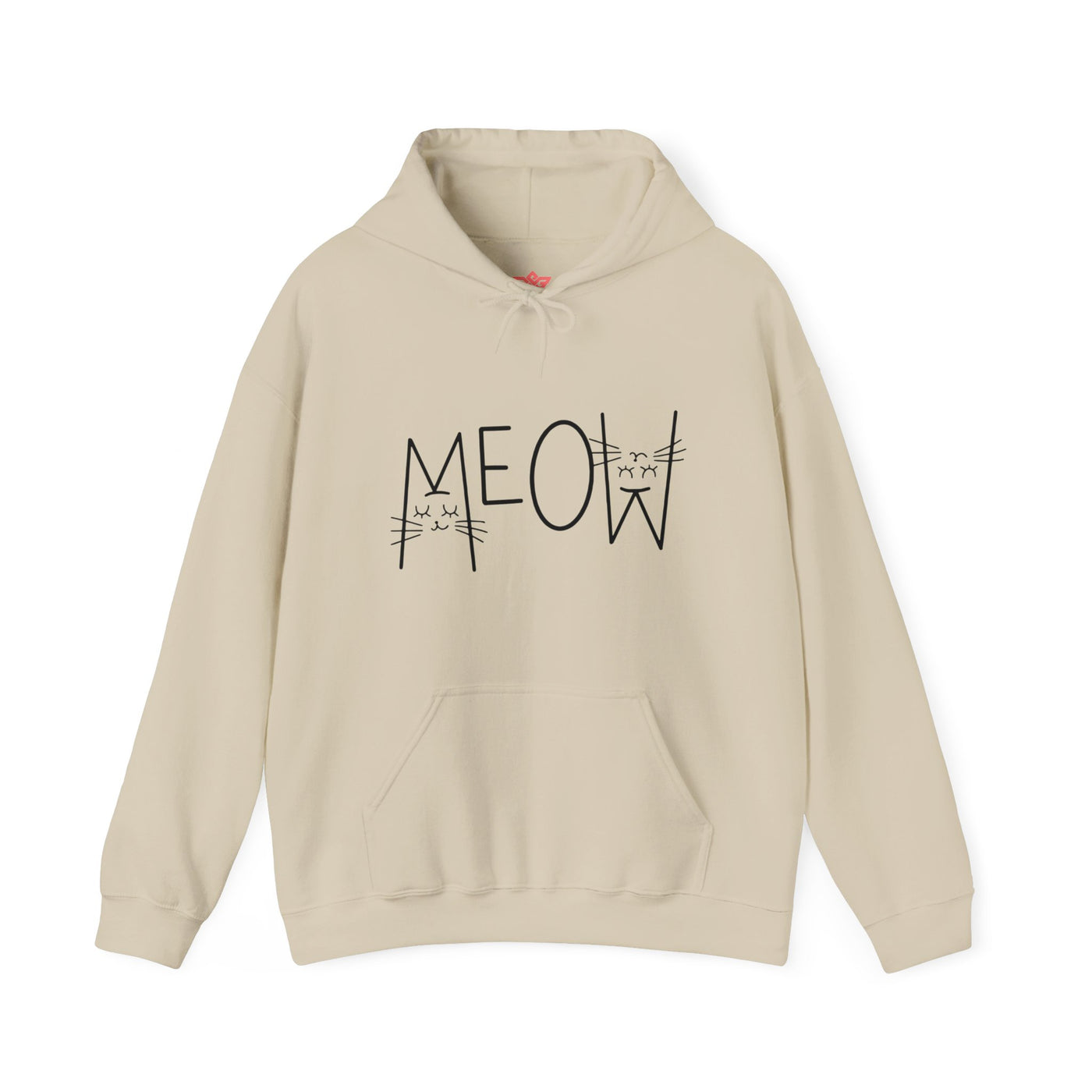 Cat Meow Hooded Sweatshirt