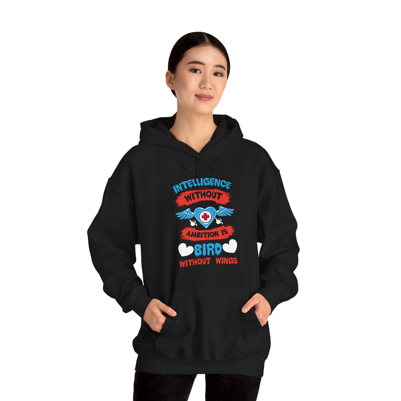 INTELLIGENCE Hooded Sweatshirt