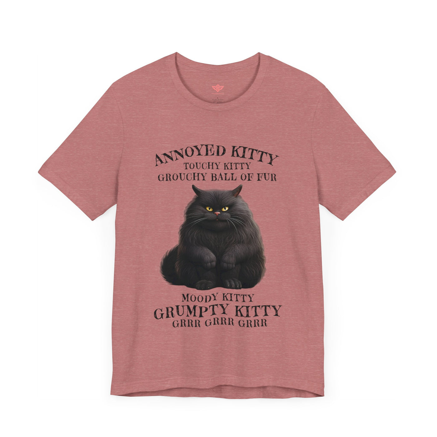 Annoyed Kitty Short Sleeve Tee