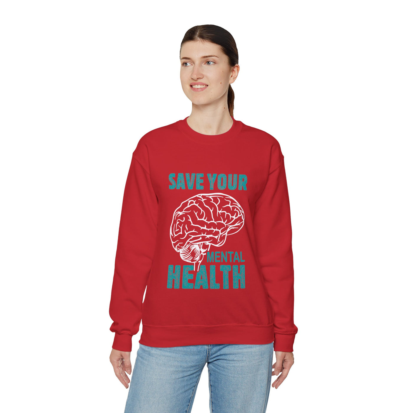 Save your mental health Crewneck Sweatshirt