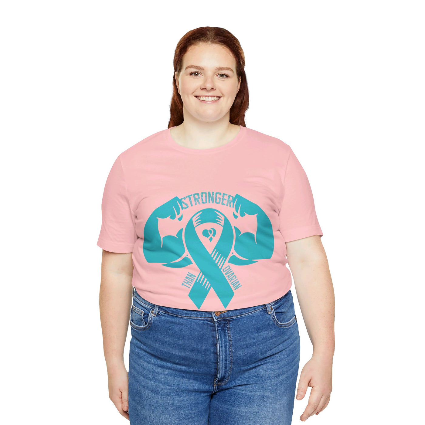 Stronger Than Ovarian Cancer Short Sleeve Tee