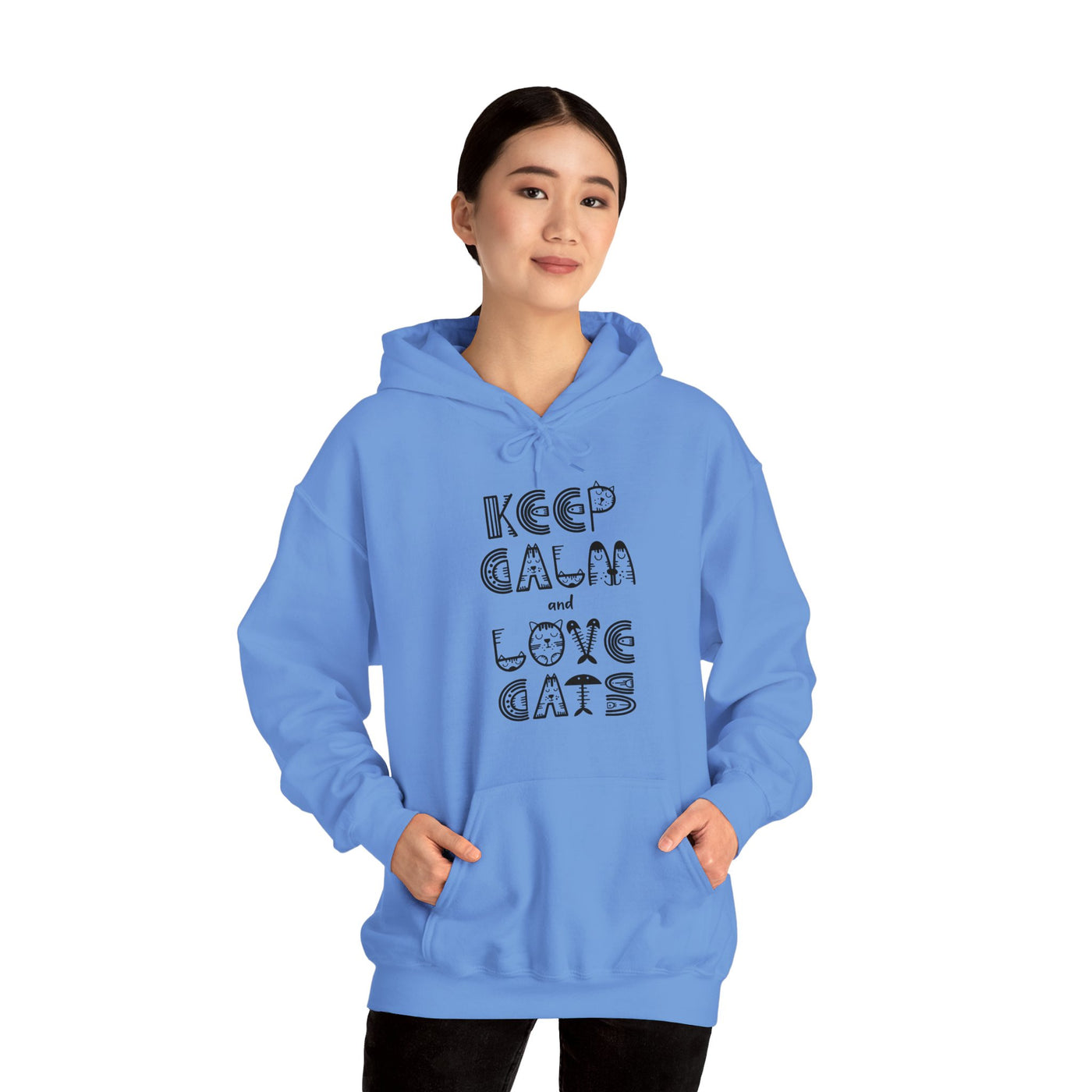 Keep Calm Hooded Sweatshirt