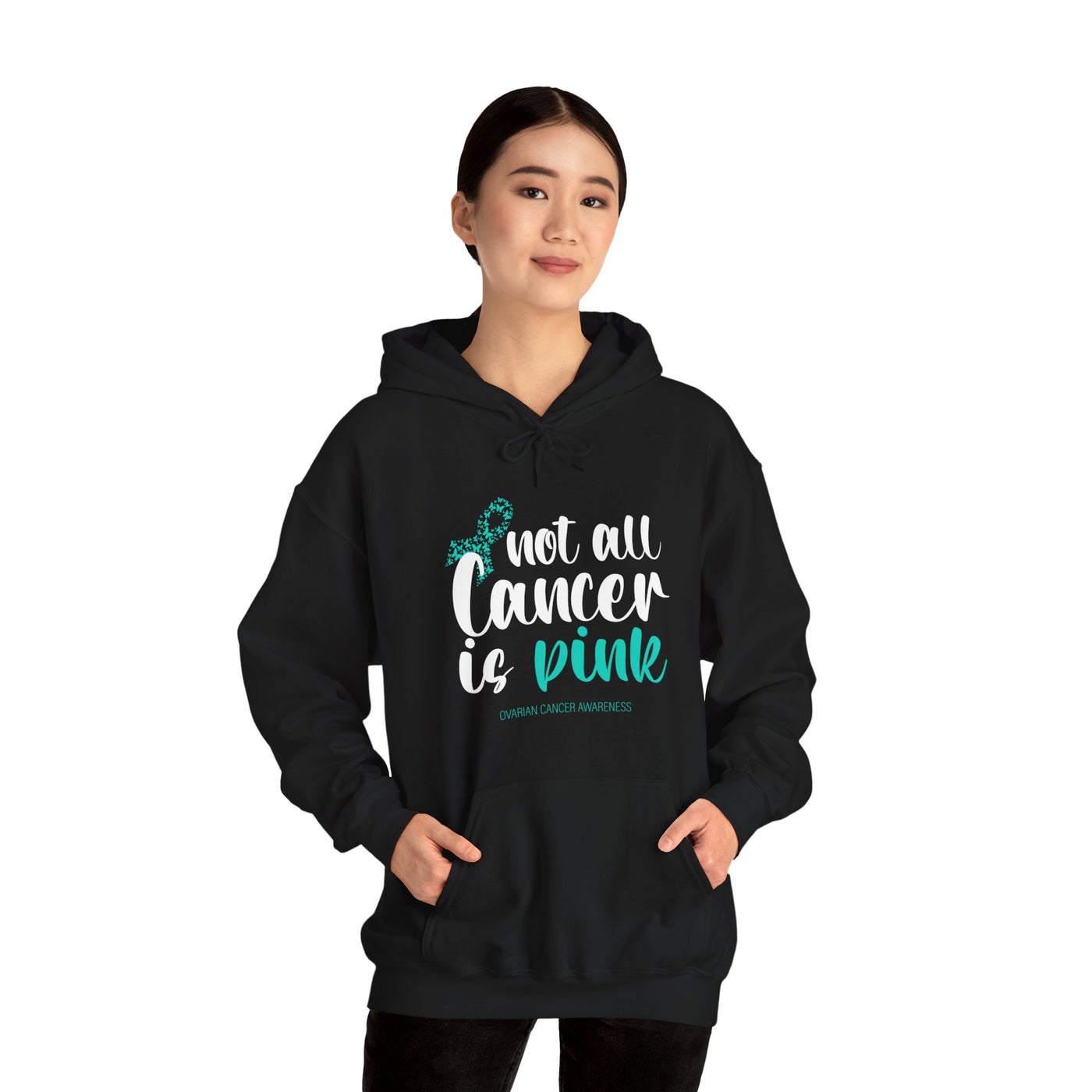 Not All Cancer Is Pink Hooded Sweatshirt