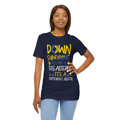 DOWN SUNDROME Short Sleeve Tee