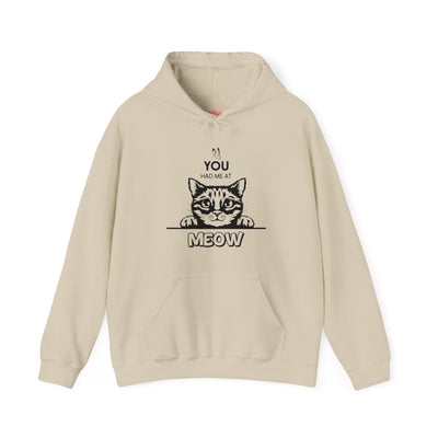 Meow Hooded Sweatshirt