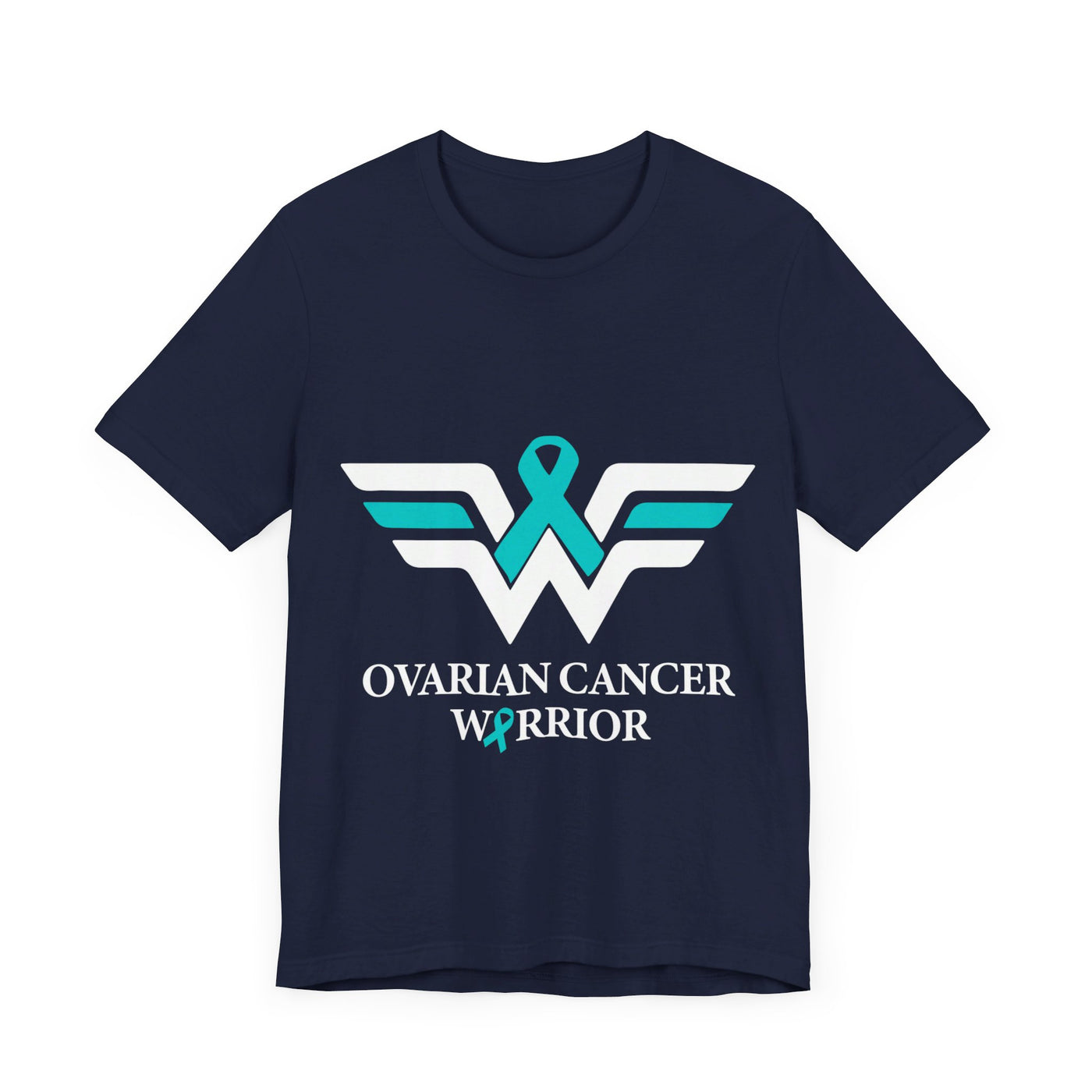 Ovarian Cancer Warrior Short Sleeve Tee