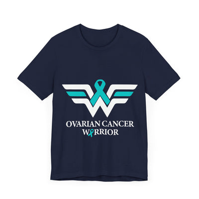 Ovarian Cancer Warrior Short Sleeve Tee