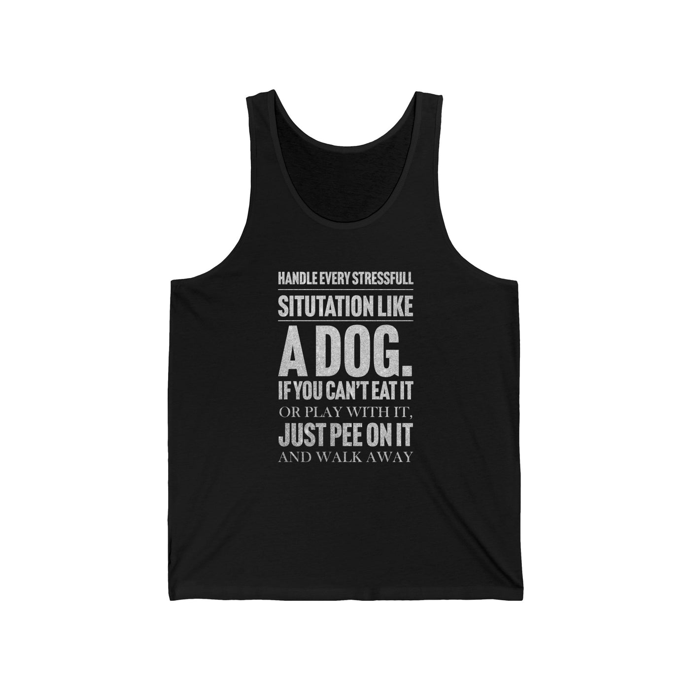 Handle every stressfull Jersey Tank