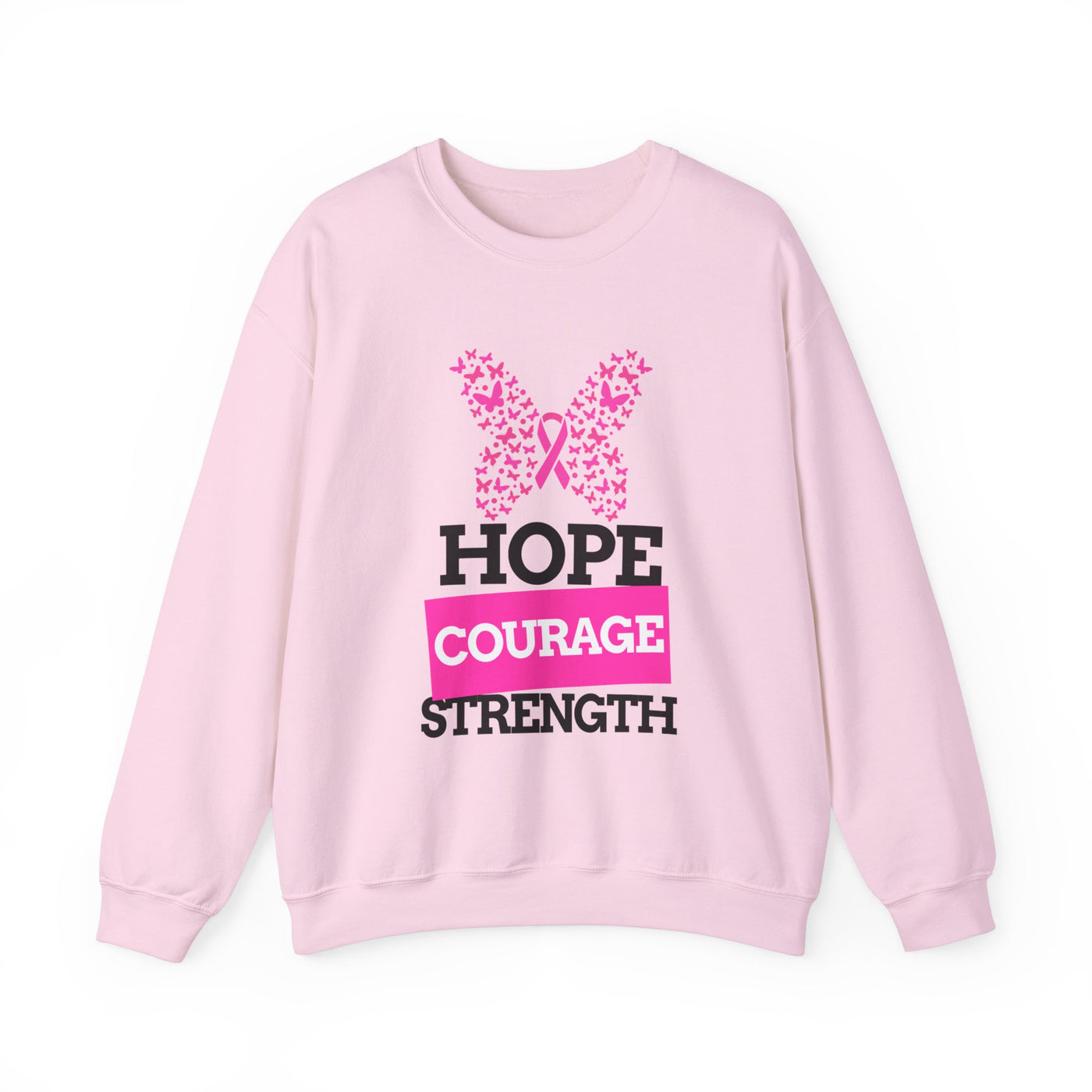 Hope.Courage.Strength Crewneck Sweatshirt