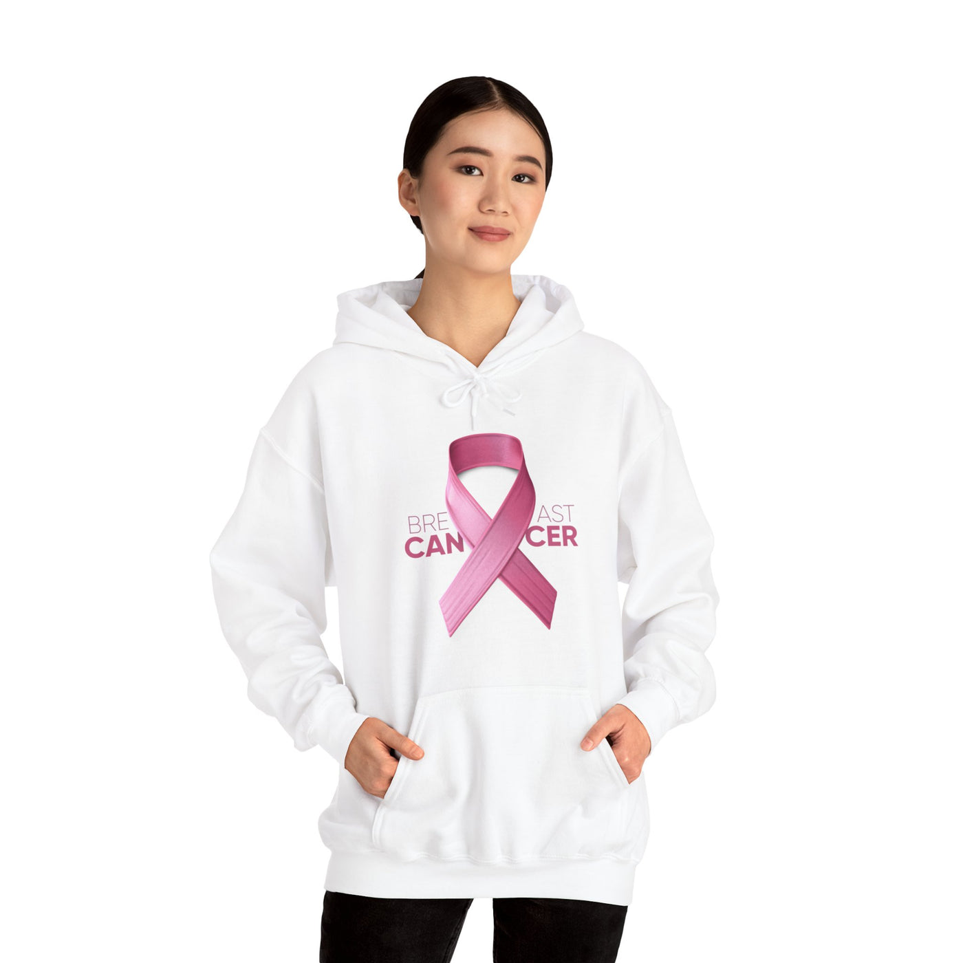 Pink Ribbon Hooded Sweatshirt