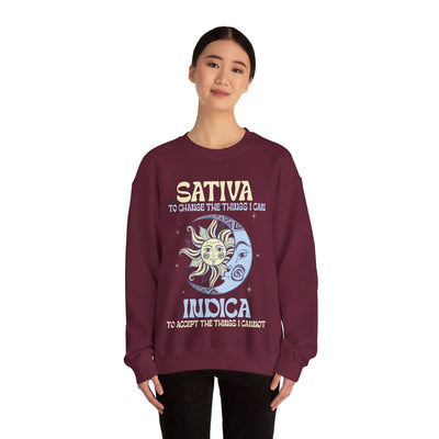 Sativa to change the things Crewneck Sweatshirt