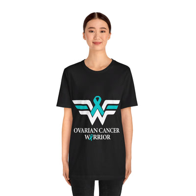 Ovarian Cancer Warrior Short Sleeve Tee