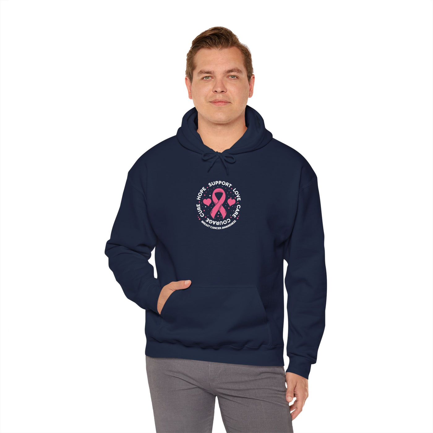 Hope.Support.Love Hooded Sweatshirt