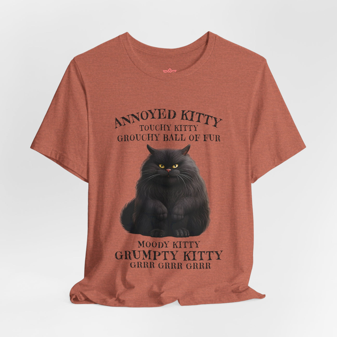 Annoyed Kitty Short Sleeve Tee