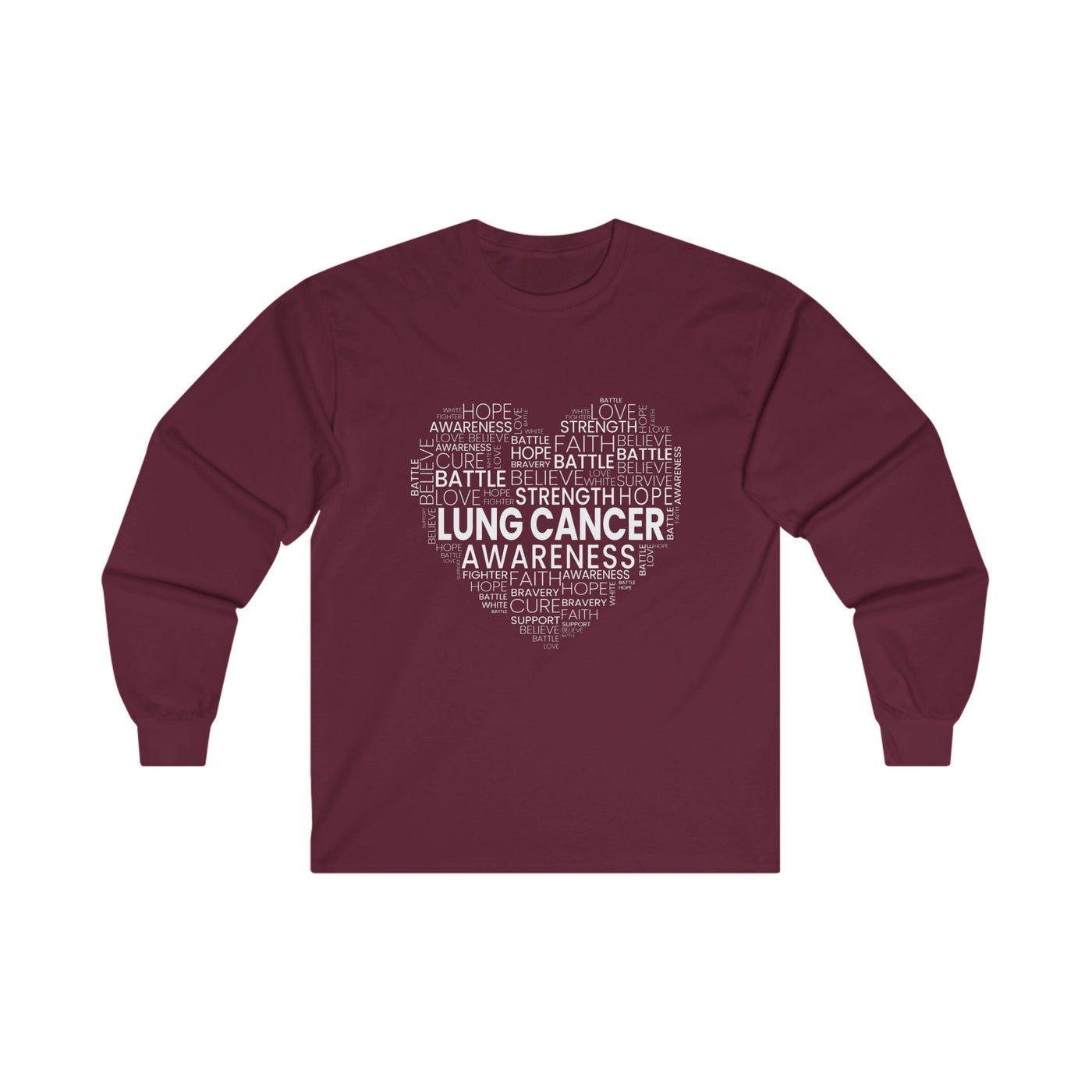 Lung Cancer Awareness Long Sleeve Tee