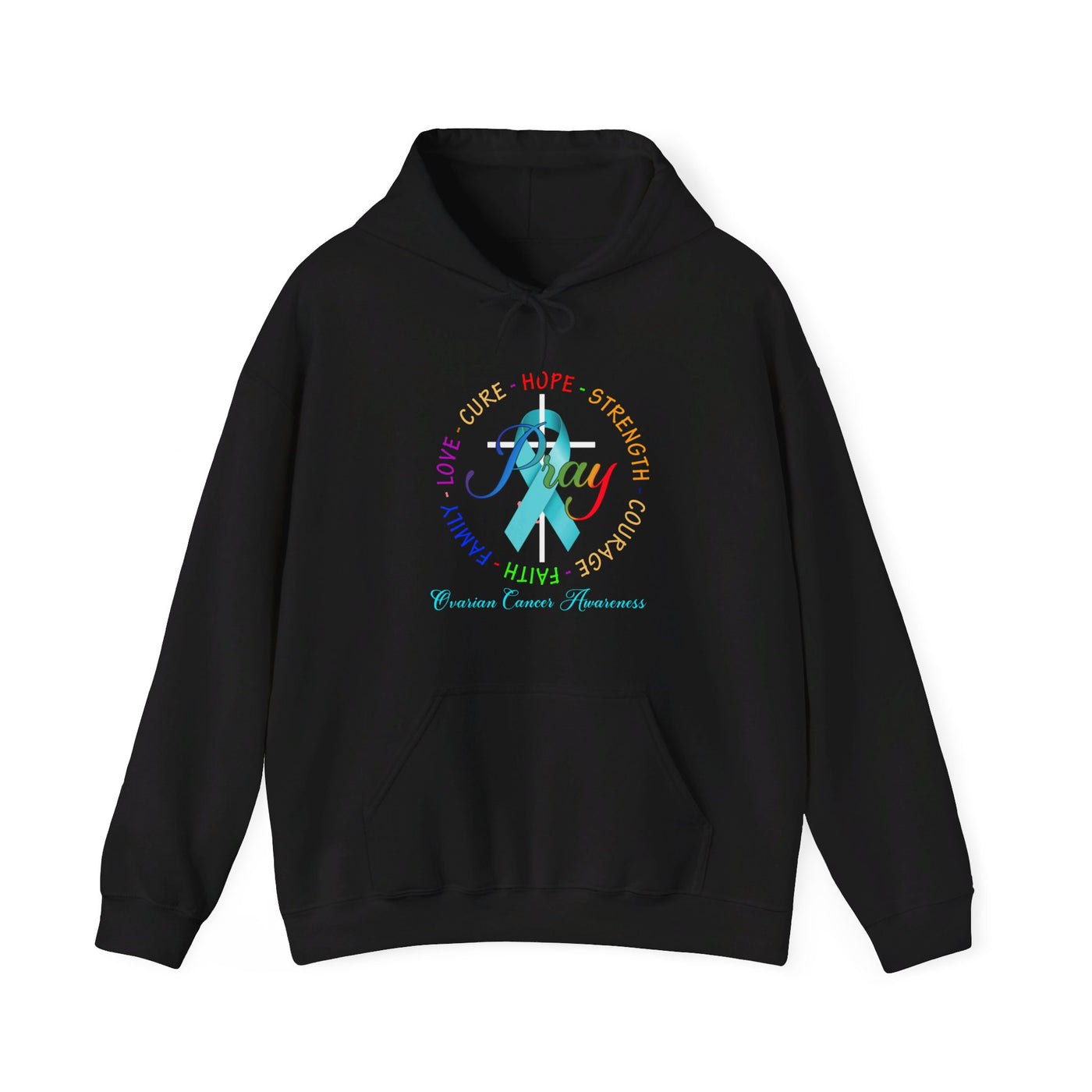 Ovarian Cancer Awareness Hooded Sweatshirt