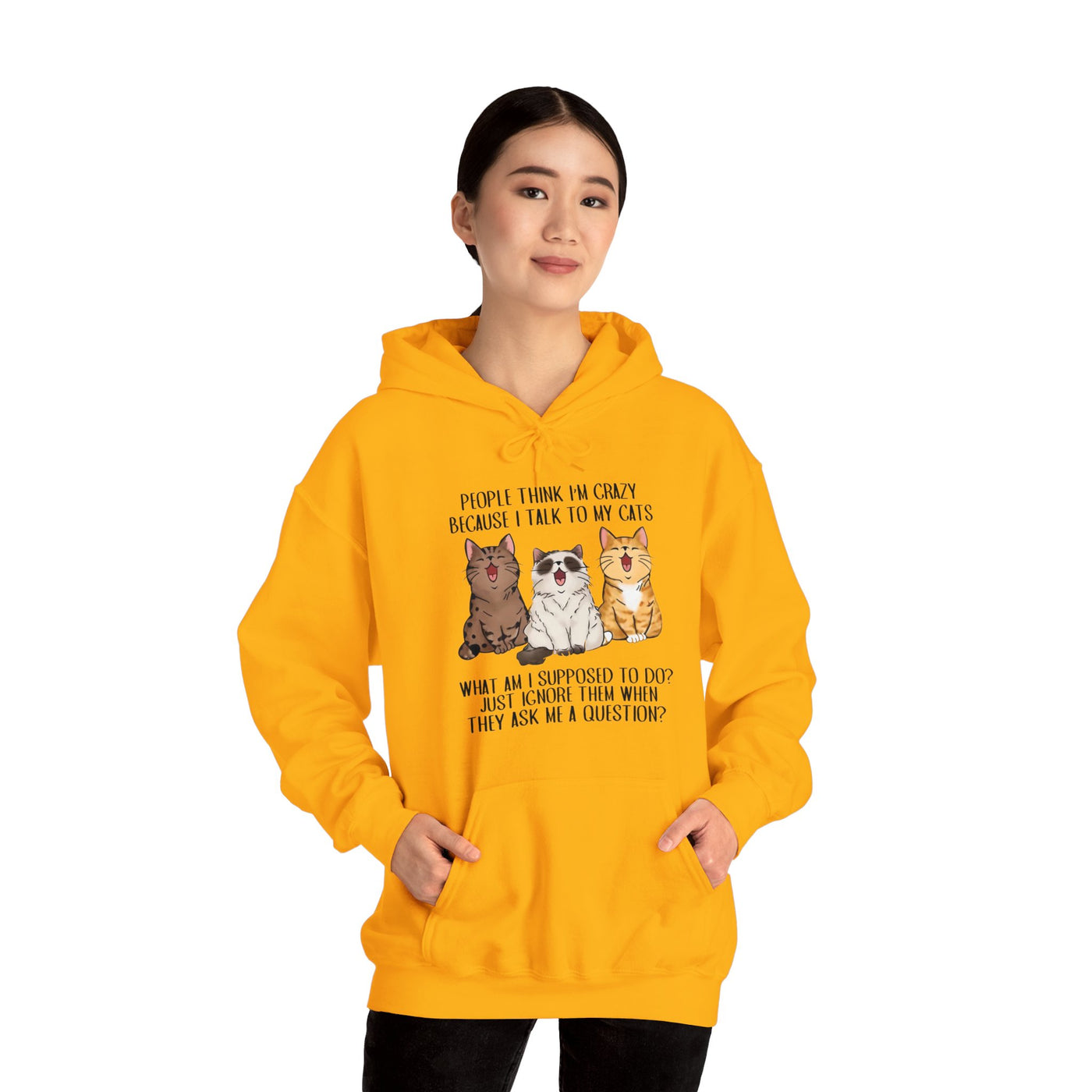 Crazy Hooded Sweatshirt