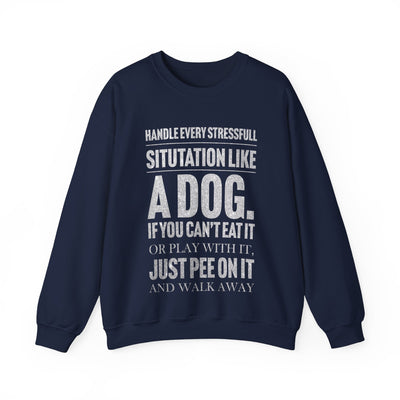 Handle every stressfull Crewneck Sweatshirt