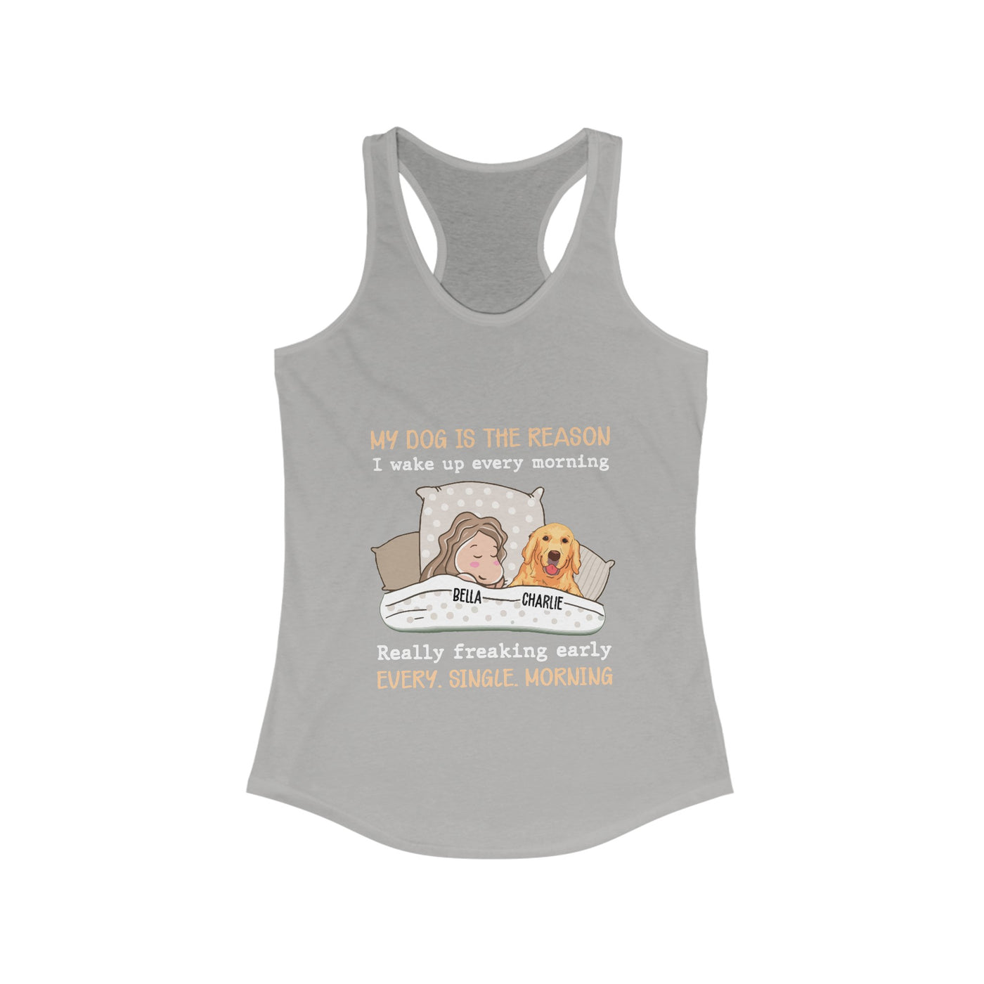 Bella & Charlie Racerback Tank