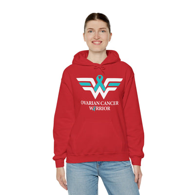 Ovarian Cancer Warrior Hooded Sweatshirt