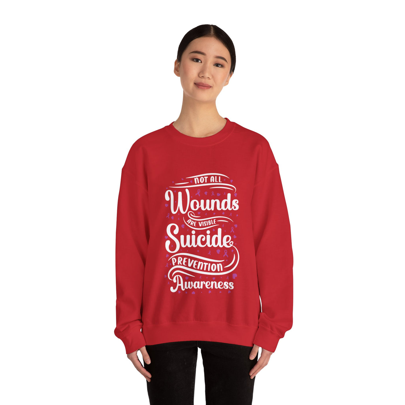 Suicide Prevention Awareness Crewneck Sweatshirt