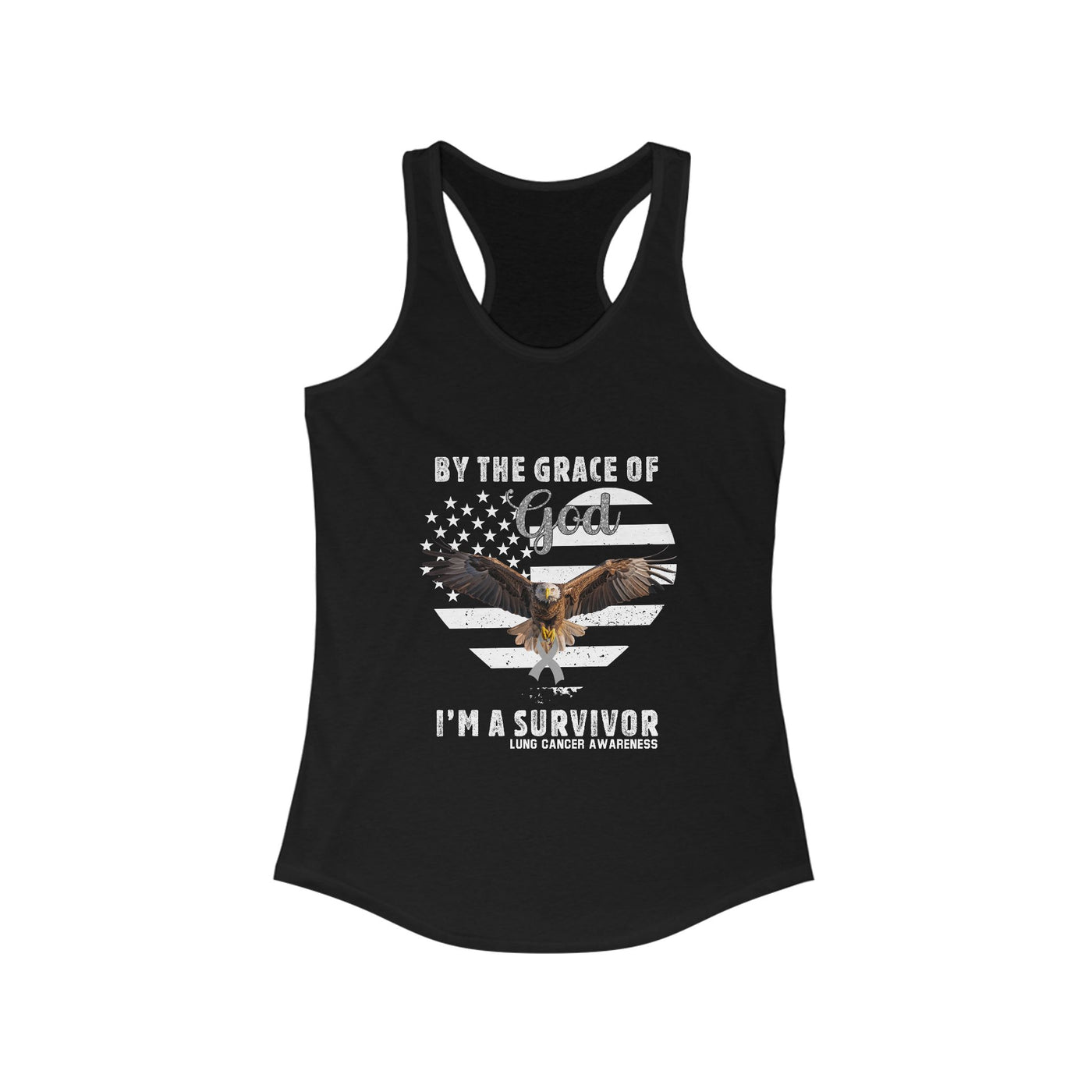 By The Grace Of God Racerback Tank