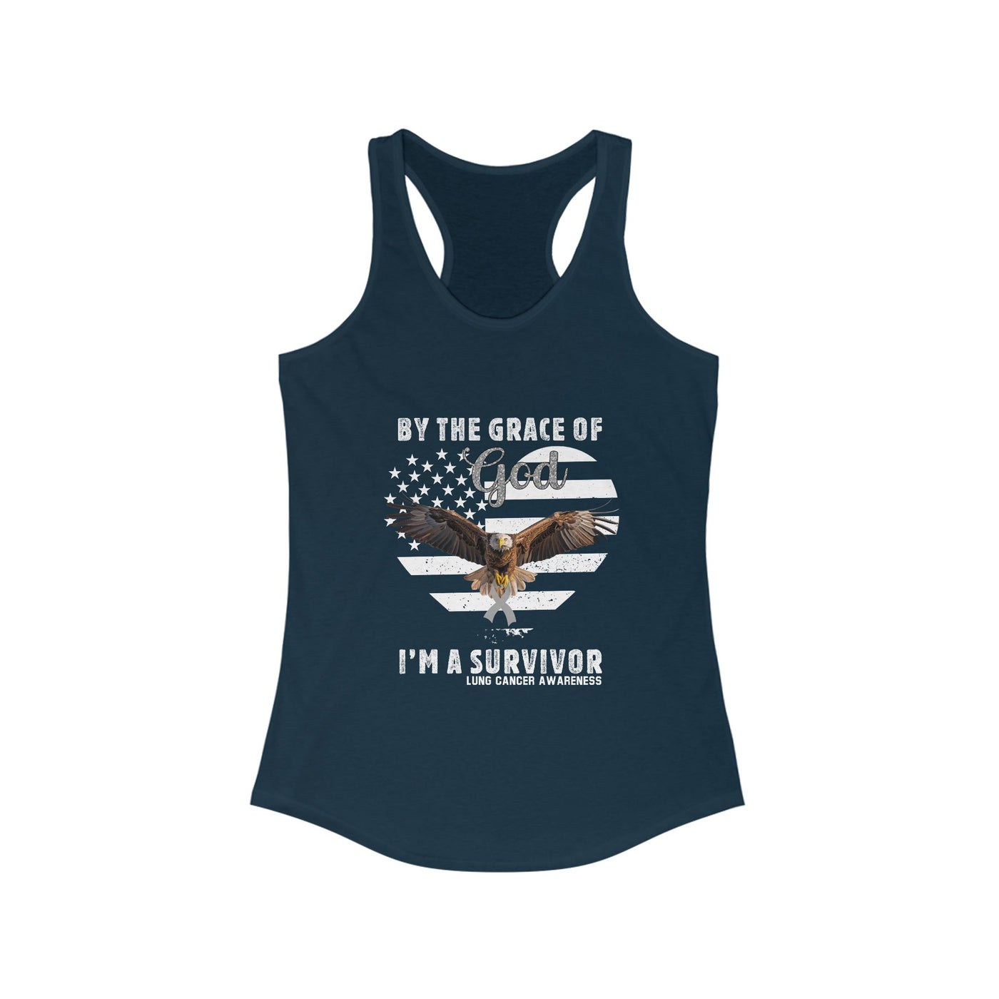 By The Grace Of God Racerback Tank