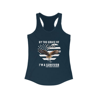 By The Grace Of God Racerback Tank