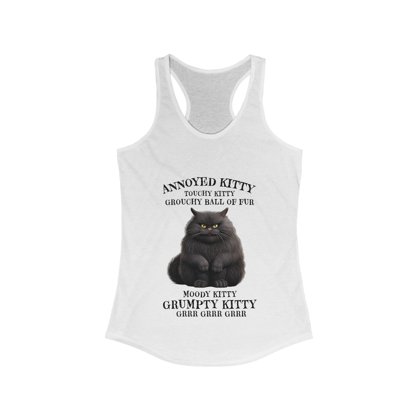 Annoyed Kitty Racerback Tank