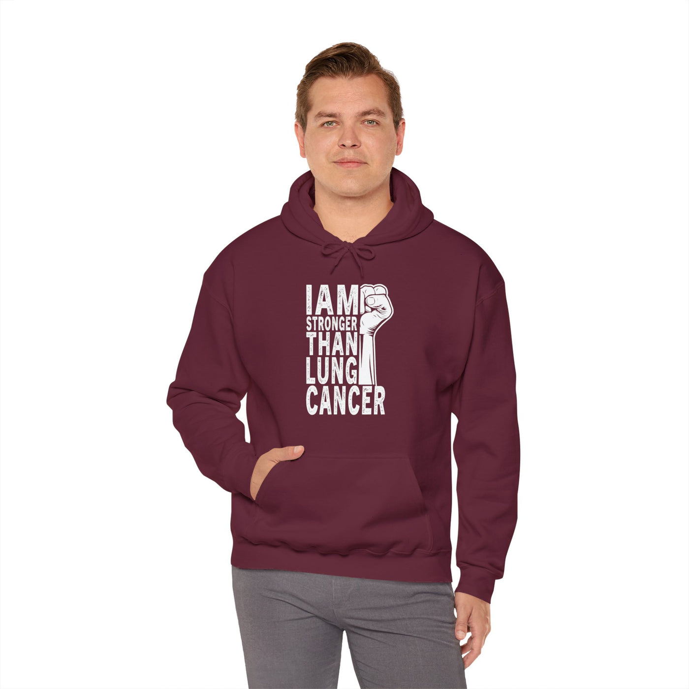 IAM STRONGER Hooded Sweatshirt