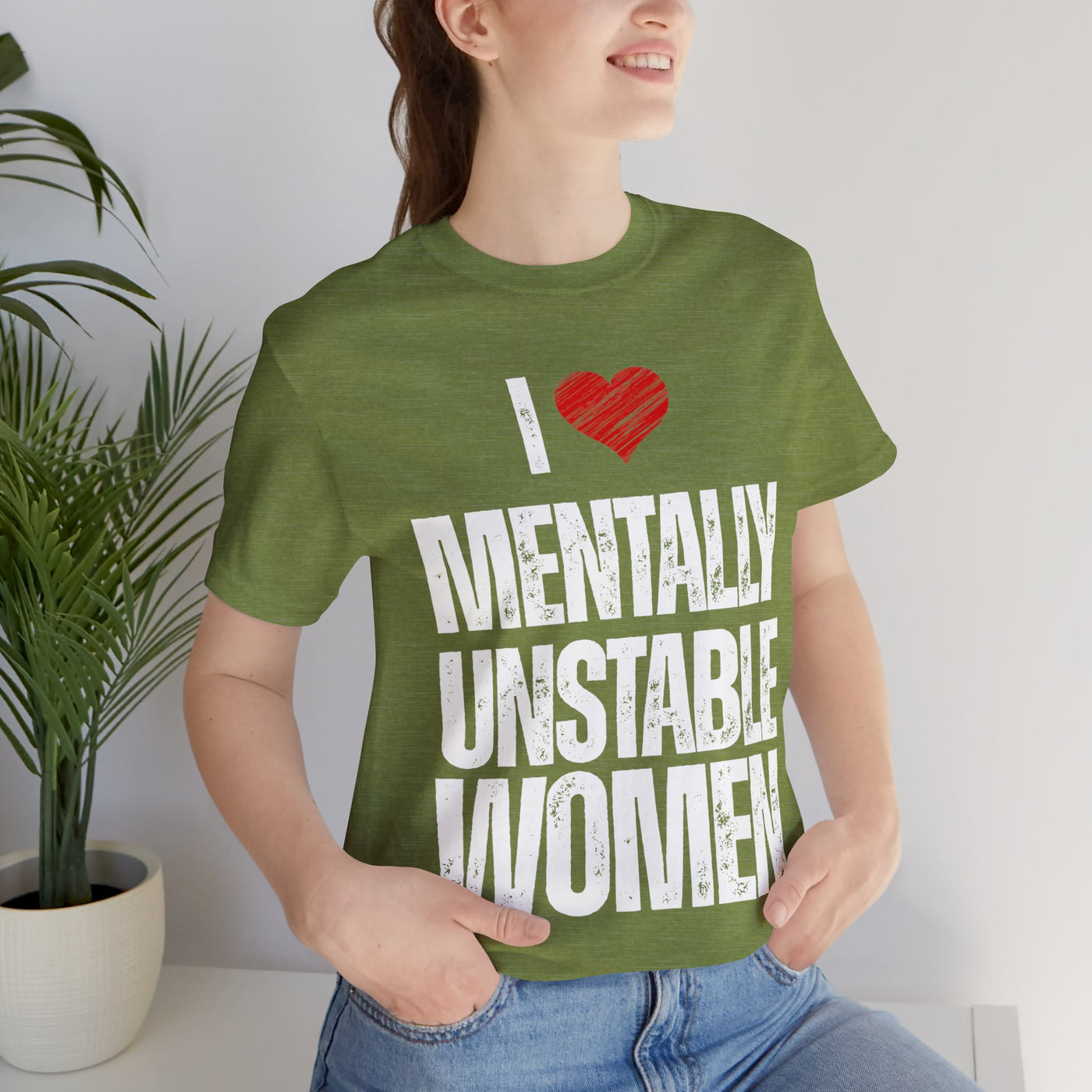 Mentally unstable Short Sleeve Tee