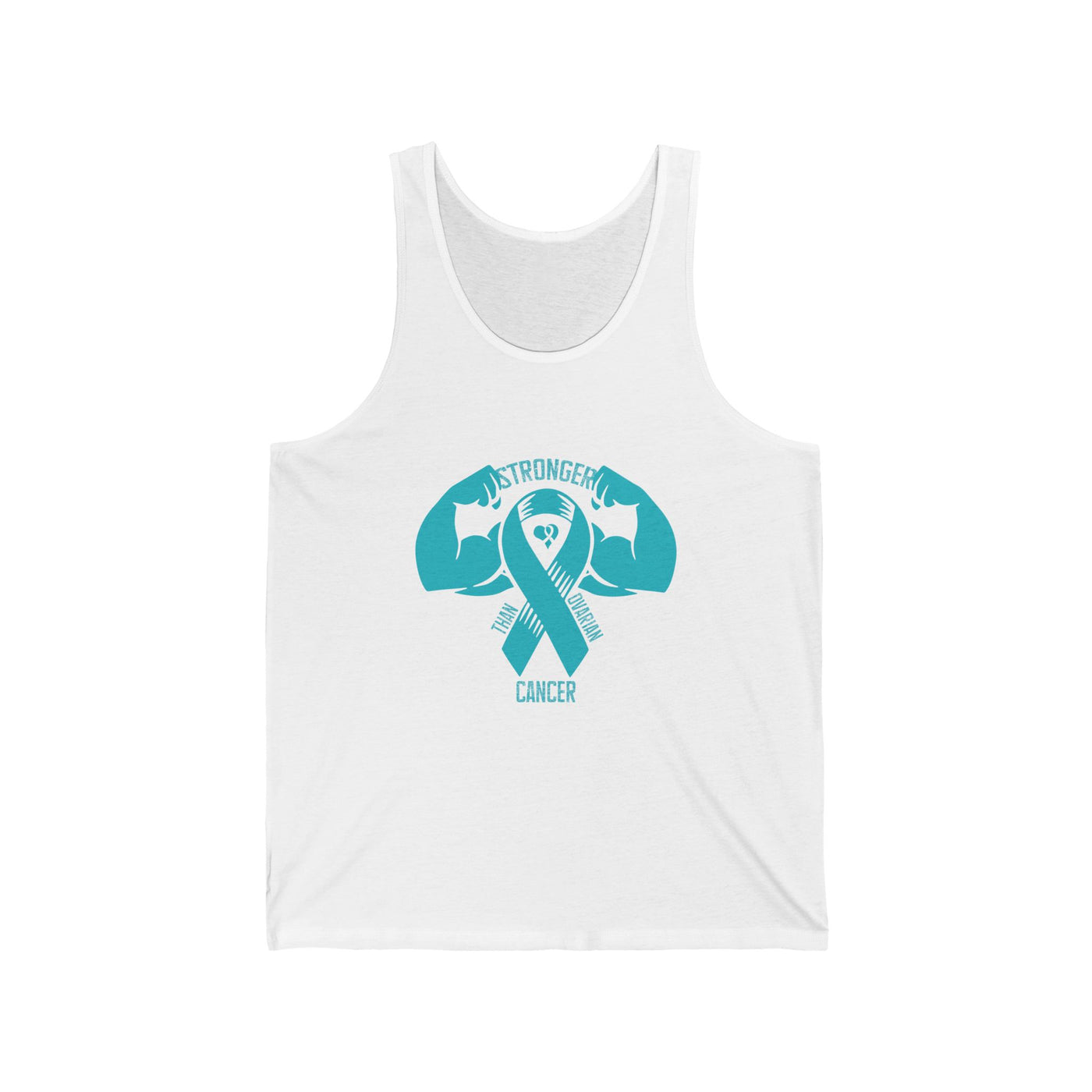 Stronger Than Ovarian Cancer Jersey Tank